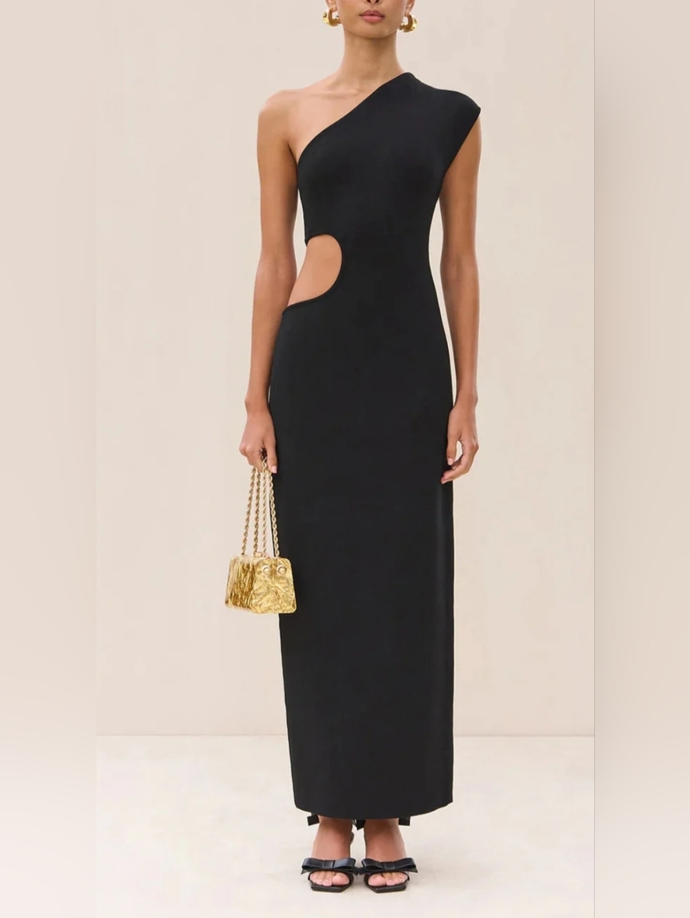 Cult Gaia - Linnea Knit Dress - Black XXS NWT